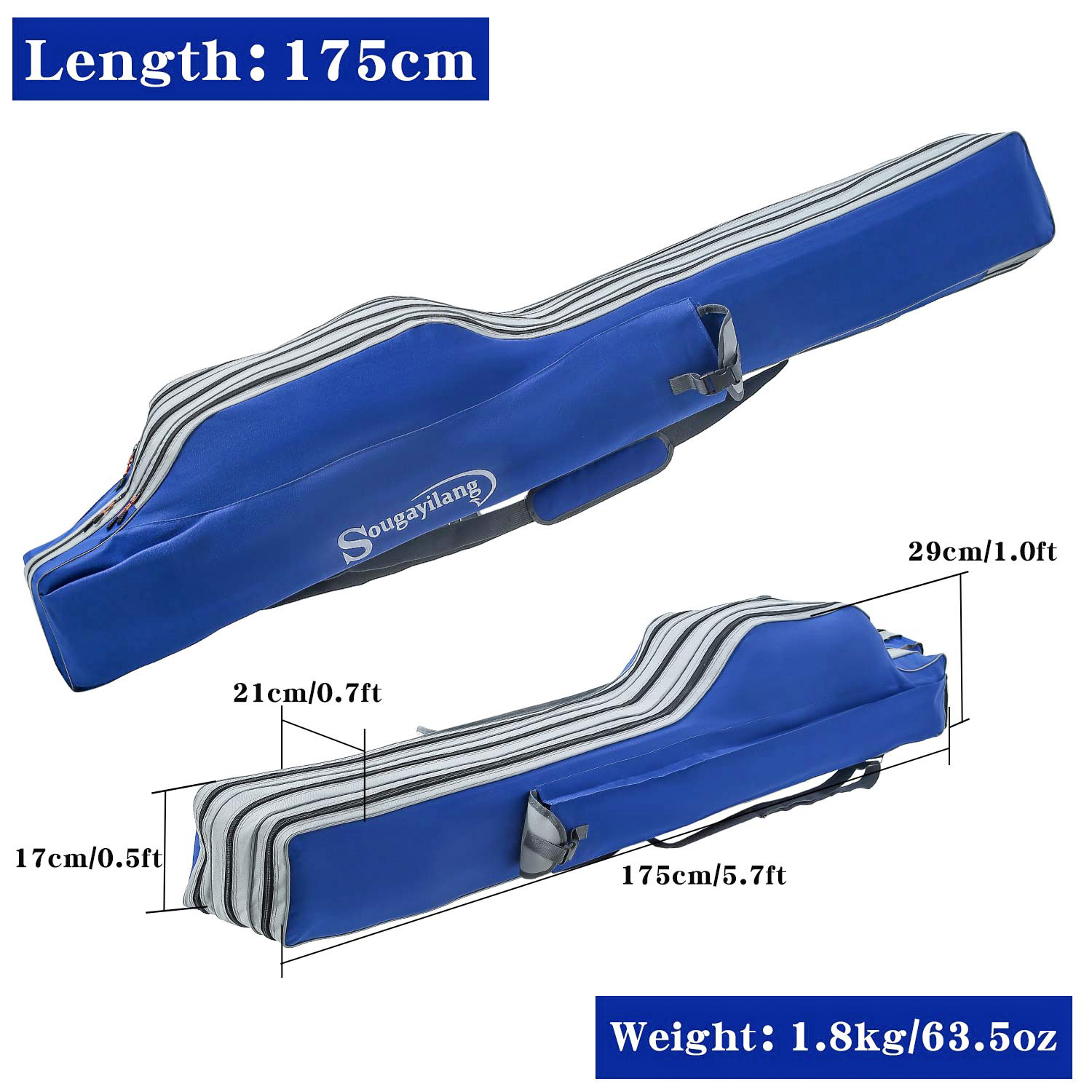 Sougayilang Fishing Rod Bag 3  - огляд і ціна Fishing Line Box